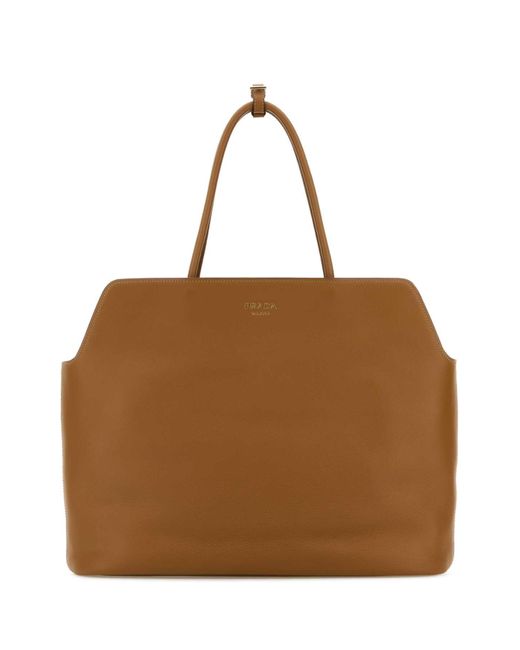 Prada Brown Handbags