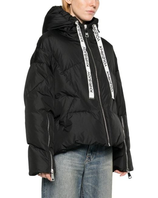 Khrisjoy Black Iconic Down Jacket for men