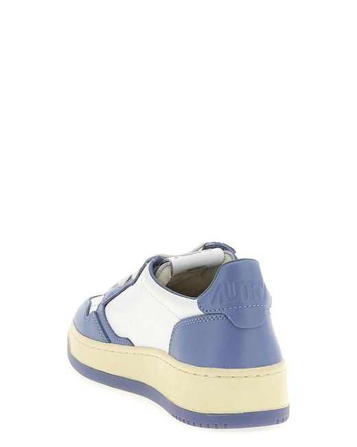 Autry Blue 'Medaillengewinner niedriger' Turnschuhe