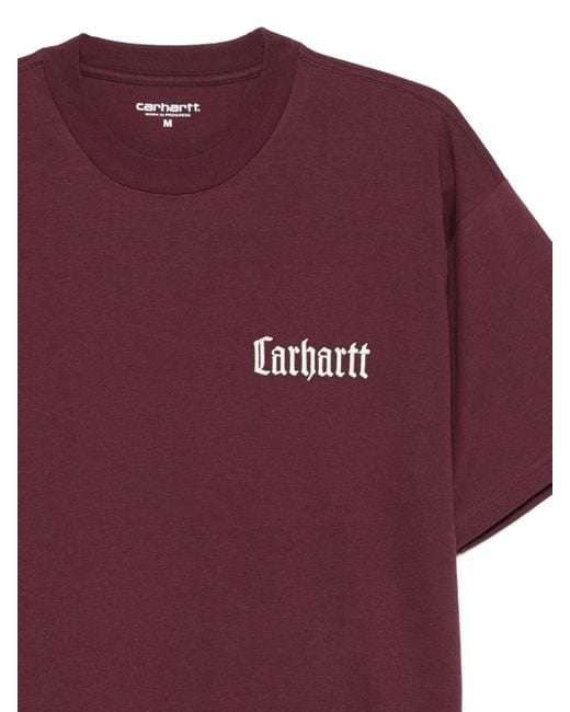 Carhartt Purple S/S Schooling T-Shirt
