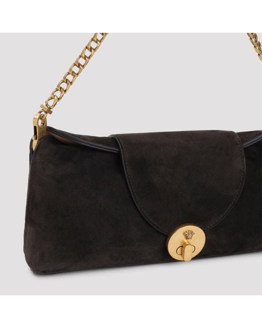 Versace Black Leather Cluch Bag