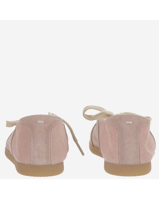 Maison Margiela Natural Ballerina Flats Replica Leather
