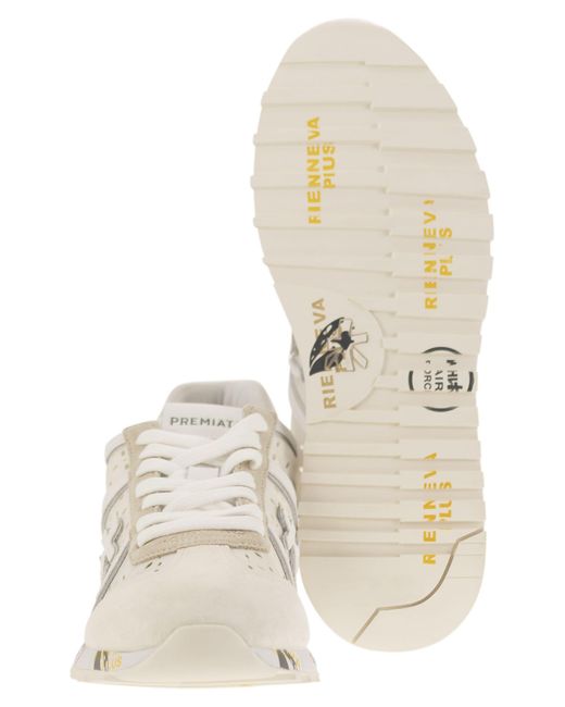 Premiata Lucy D 6669 Sneakers in het White