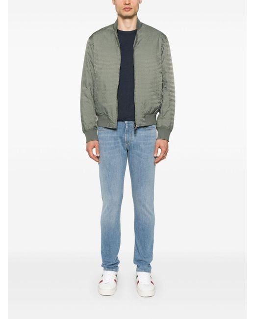 Denim Cotton Jeans Emporio Armani pour homme en coloris Blue