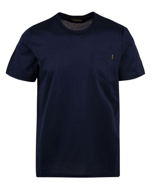 Moorer Blue T Shirts And Polos for men