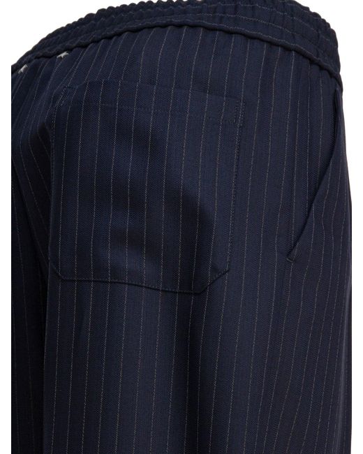 Golden Goose Deluxe Brand Gouden Ganzenwol joggingbroek in het Blue voor heren