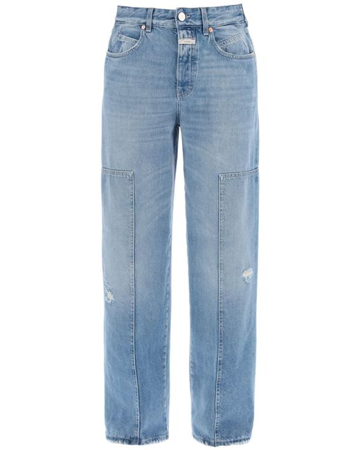 Closed Gesloten Nikka -jeans Met Patches in het Blue