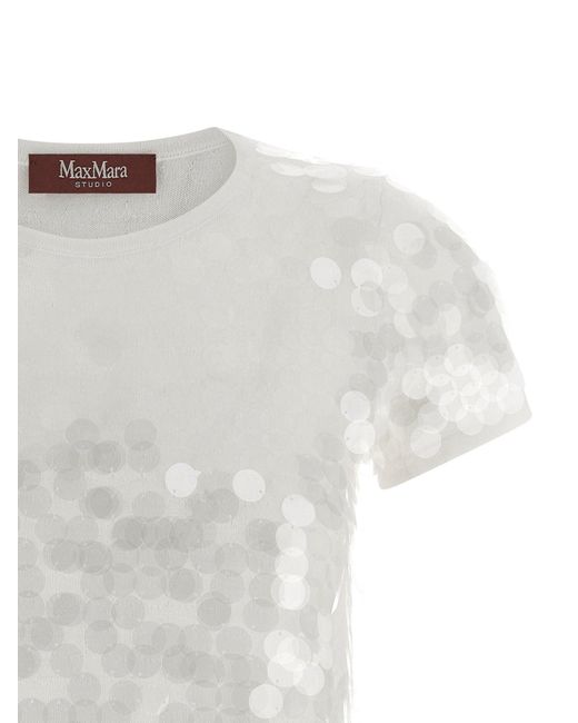 Max Mara 'saio' Trui in het White