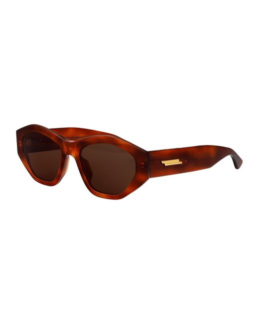 Bottega Veneta Brown Sunglasses