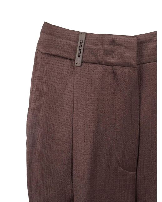 Peserico Brown Trousers