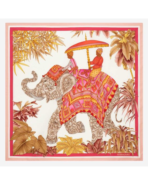 Sciarpa di Ferragamo in Red
