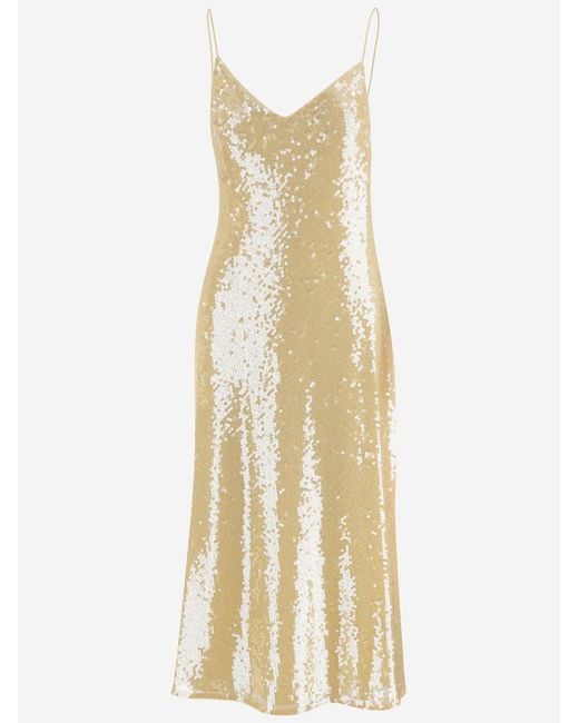 Ralph Lauren Metallic Sequined Dress