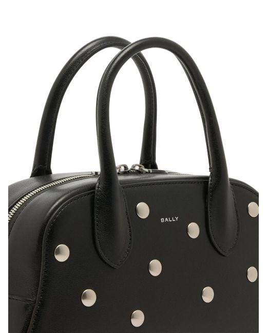 Bally Black Unda Satchel