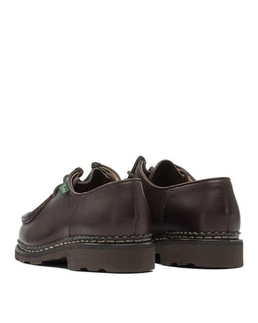 Paraboot "Michael" Schnür-Loafer in Brown für Herren