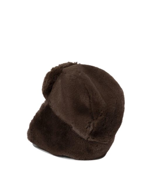 Stand Studio Brown Cappello in Pelliccia "Zya"