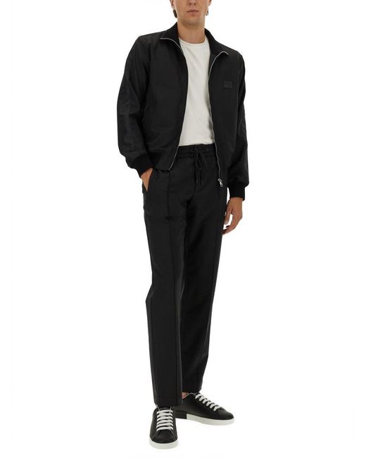 Dolce & Gabbana Black Dolce & Gabbana Jogging Pants for men
