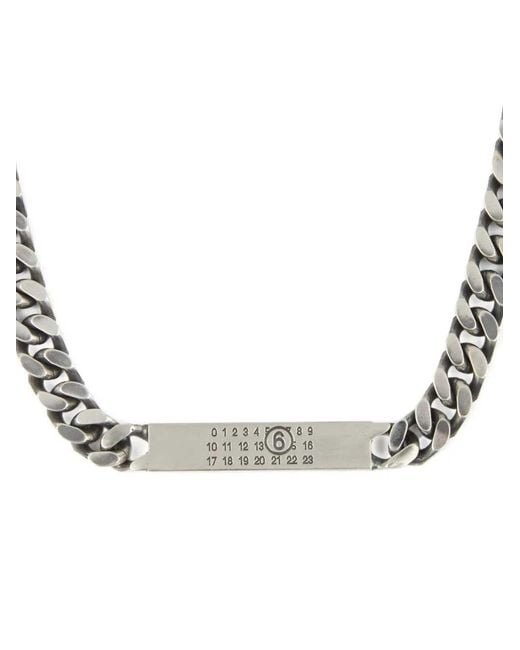 MM6 by Maison Margiela Multicolor Logo Necklace