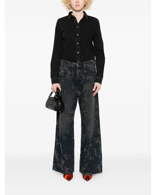 DIESEL Black De-Eazy Camicia