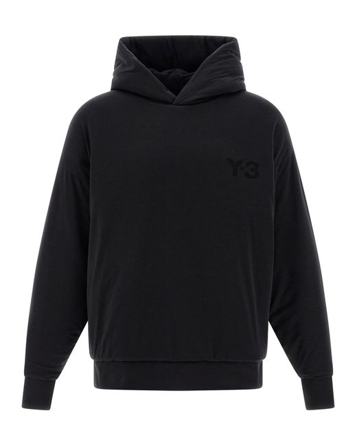 Y-3 ' gepolstert' Hoodie in Blue für Herren