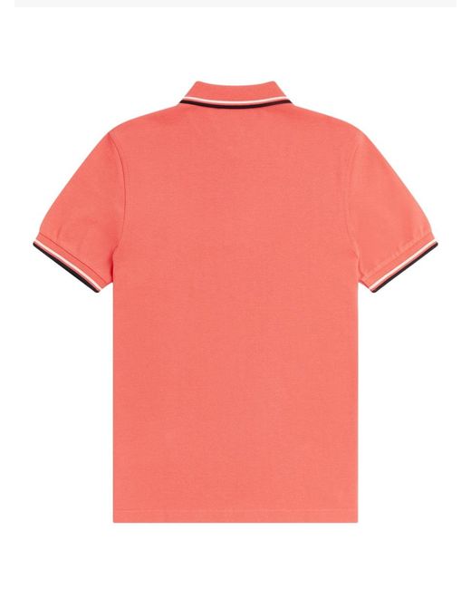 Fred Perry Orange Classic Polo Shirt For for men