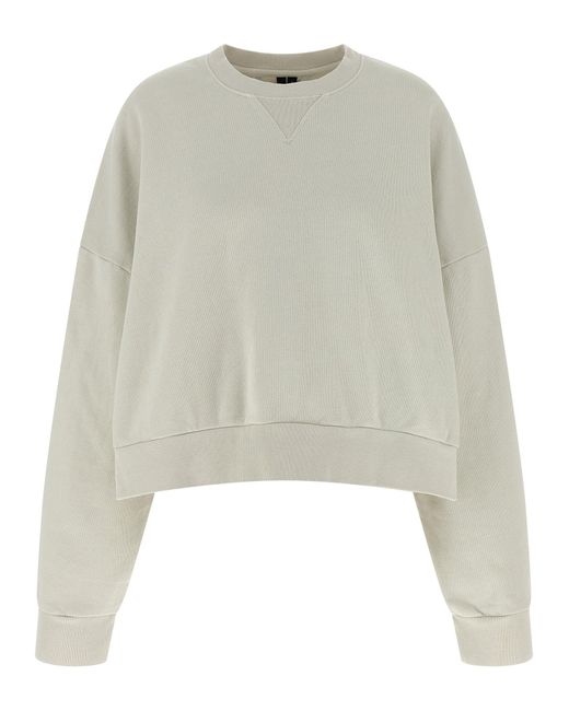 Entire studios Hele Sweatshirt Van De Studio's 'box Crew' in het Natural