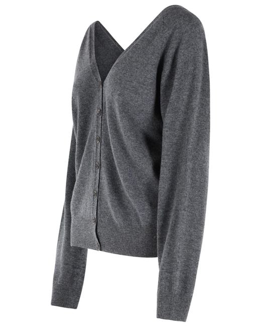 Lisa Yang Gray 'Jiani' Cashmere Cardigan