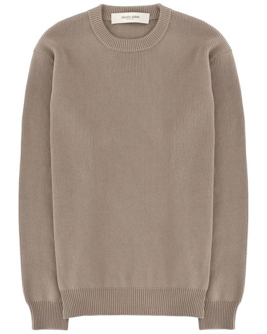 Golden Goose Deluxe Brand Brown Cotton Jersey for men