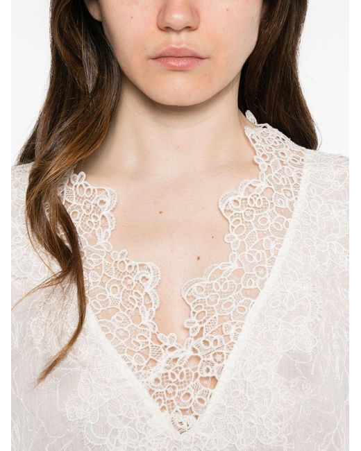 Ermanno Scervino White Long Kaftan