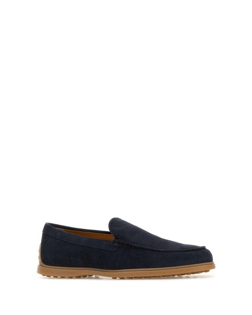 Tod's Blue Pantofola Gomma 78L for men