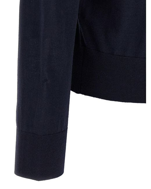 Polo de broderie de logo DSquared² en coloris Blue