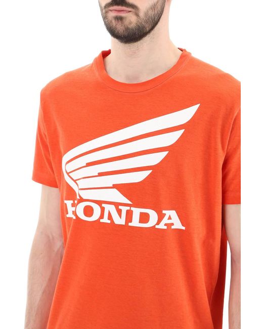 DSquared² 'honda' T -shirt in het Orange