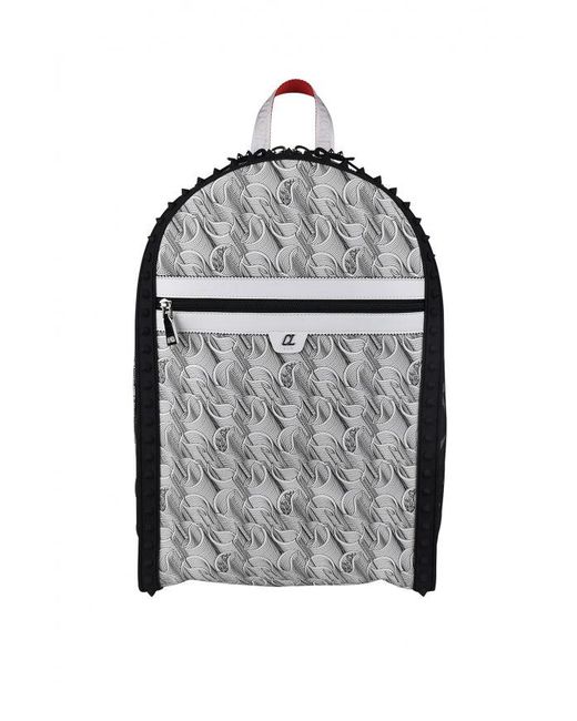 Christian Louboutin Gray Backparis Backpack
