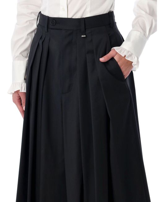 Vivienne Westwood Black Wool Culotte Pants