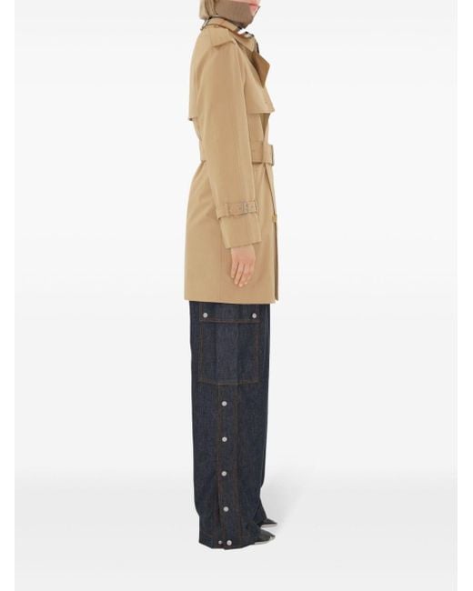 Burberry Natural Cotton Trench Coat