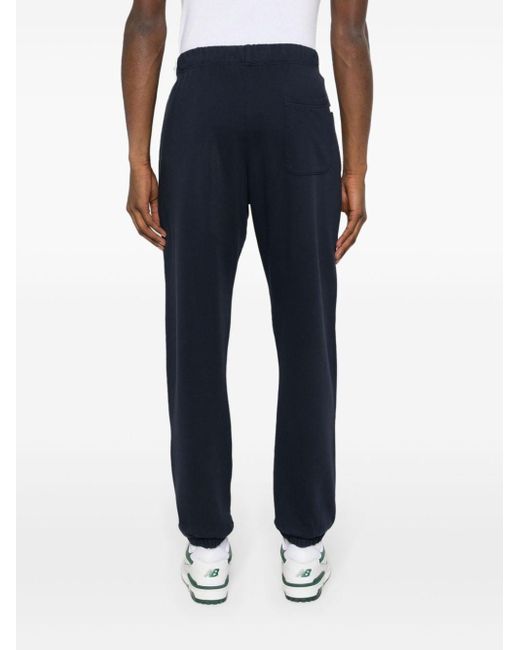 Autry Blue Logo Cotton Sweatpants for men