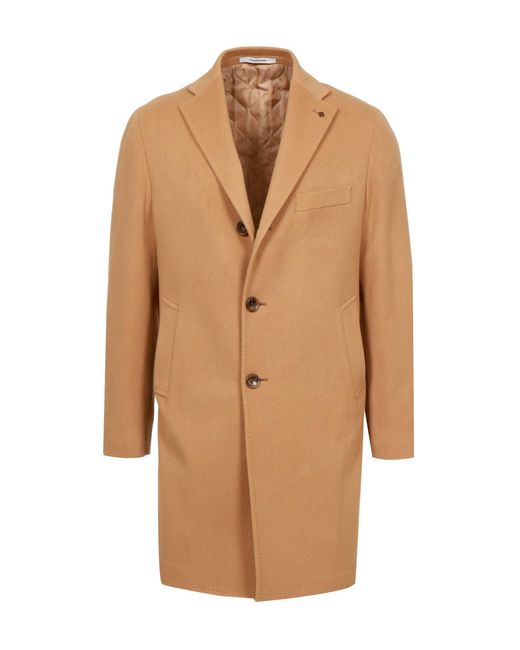 Abrigos Tagliatore de hombre de color Brown