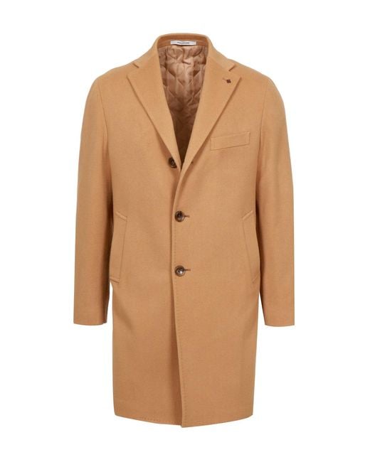 Tagliatore Brown Coats for men