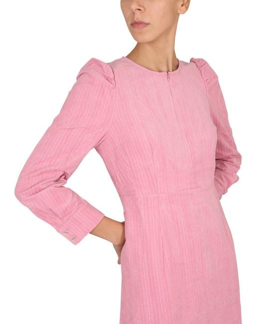 Baum und Pferdgarten Pink Aleema Midi Dress
