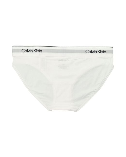Calvin Klein White Icon Cotton Modal Classic Briefs