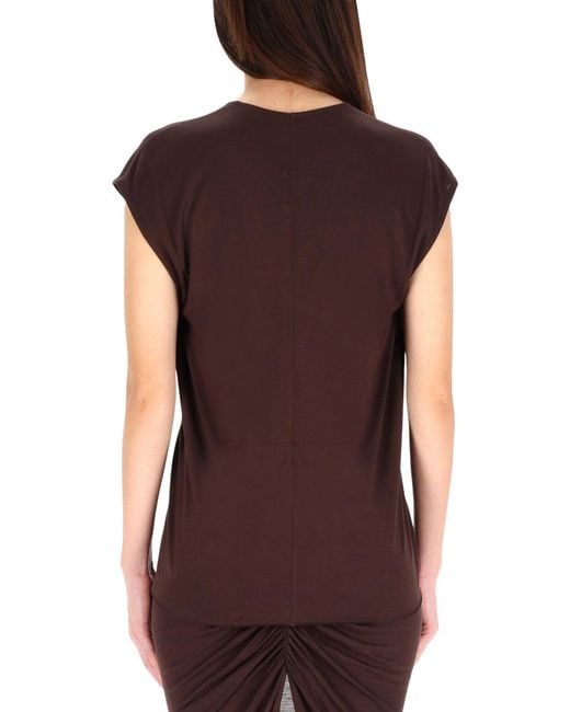 Rick Owens Red Tshirt Dylan