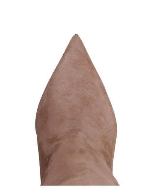 Aldo Castagna Brown Stiefel beige
