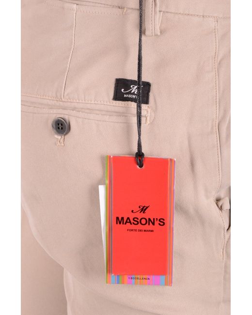 Mason's Metselaar's Broek Beige in het Natural