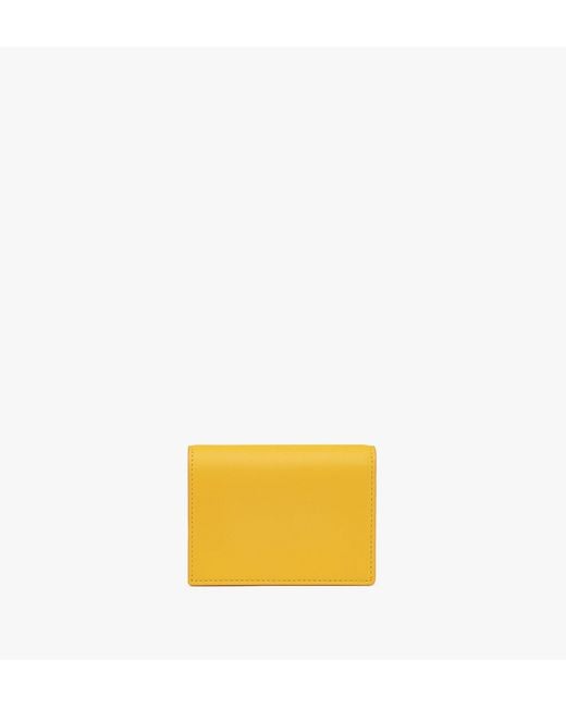 MCM Yellow Wallets