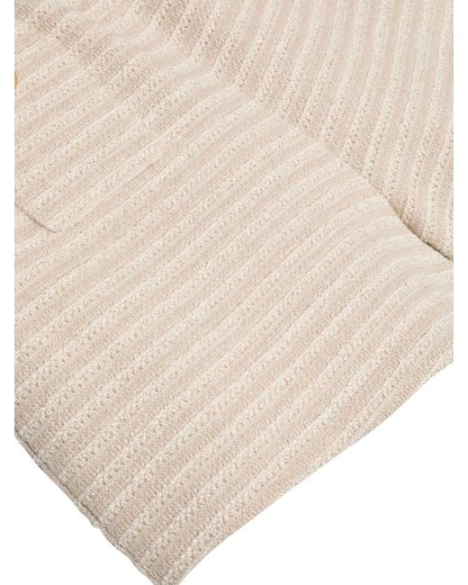 Balmain Natural Knit Shorts for men