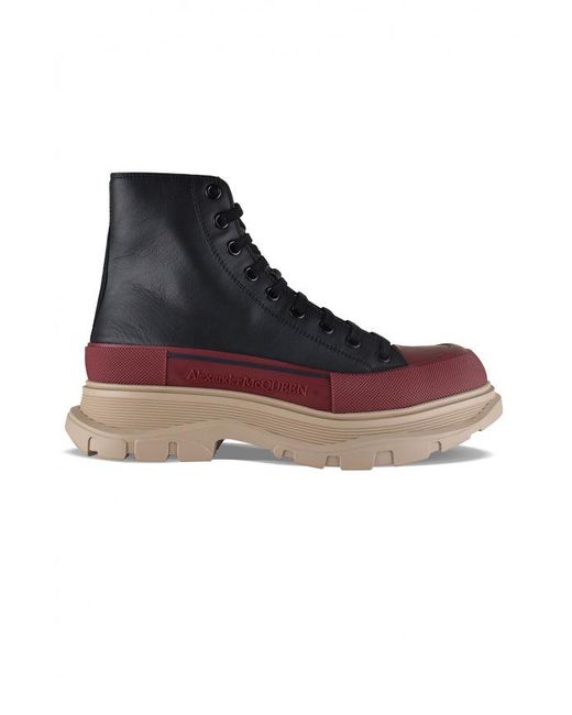 McQueen Black Sneakers Tread Slick for men