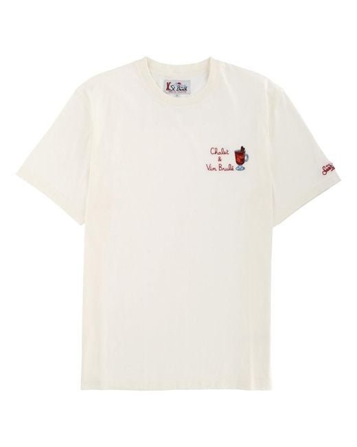 Mc2 Saint Barth White T-Shirt for men
