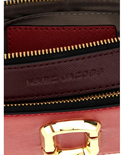 Marc Jacobs Red 'The Snapshot' Crossbody -Tasche