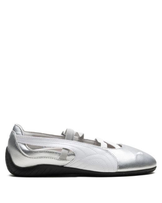 PUMA White Speedcat Ballet Metallic Wns