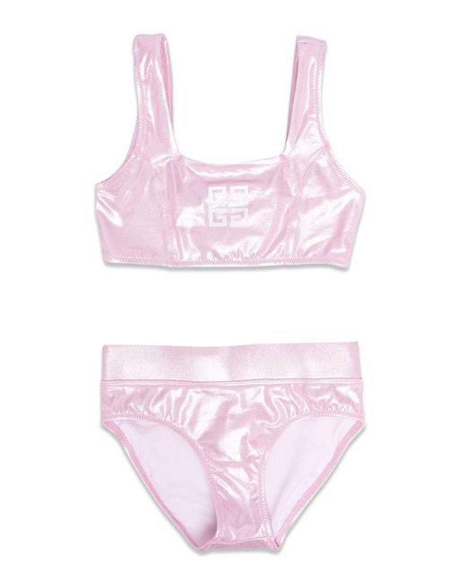 Givenchy Pink Two-Piece Swimsuit