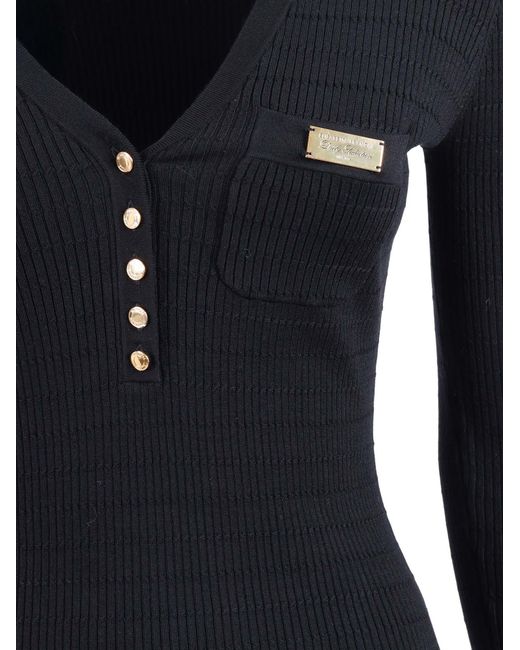 Elisabetta Franchi Black Maglia Tricot